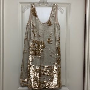 zara sequined party dress
